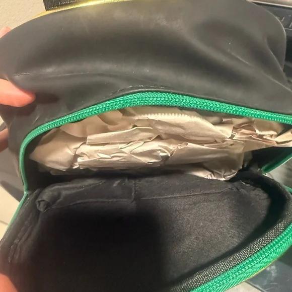 Green Glitter Castle Kids Backpack - Unbranded - Picture 4 of 4